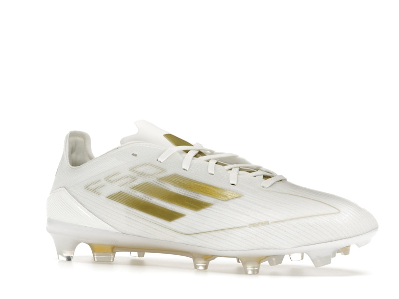 adidas F50 Pro FG Cloud White Gold Metallic