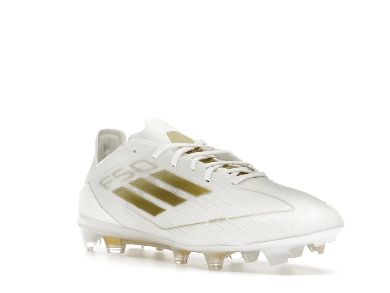 adidas F50 Pro FG Cloud White Gold Metallic