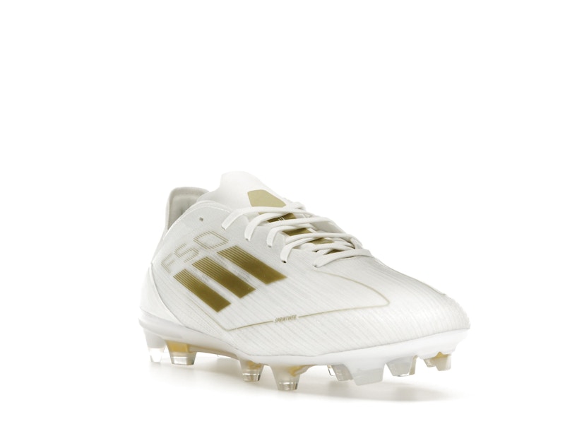 adidas F50 Pro FG Cloud White Gold Metallic