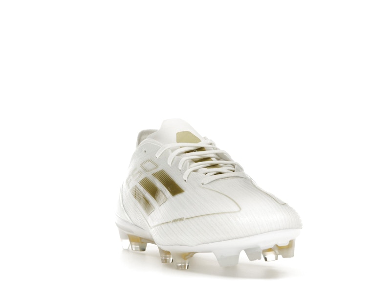 adidas F50 Pro FG Cloud White Gold Metallic