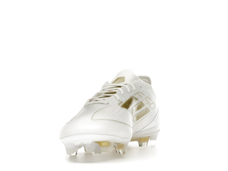 adidas F50 Pro FG Cloud White Gold Metallic