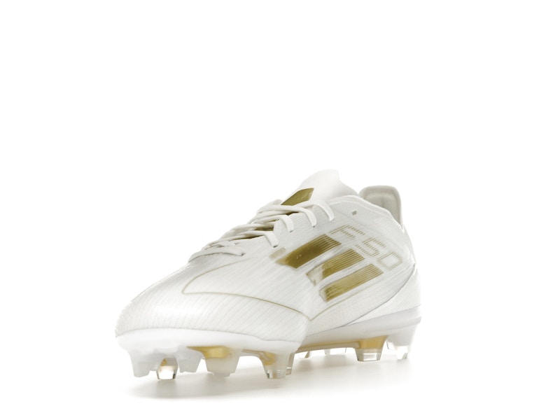 adidas F50 Pro FG Cloud White Gold Metallic