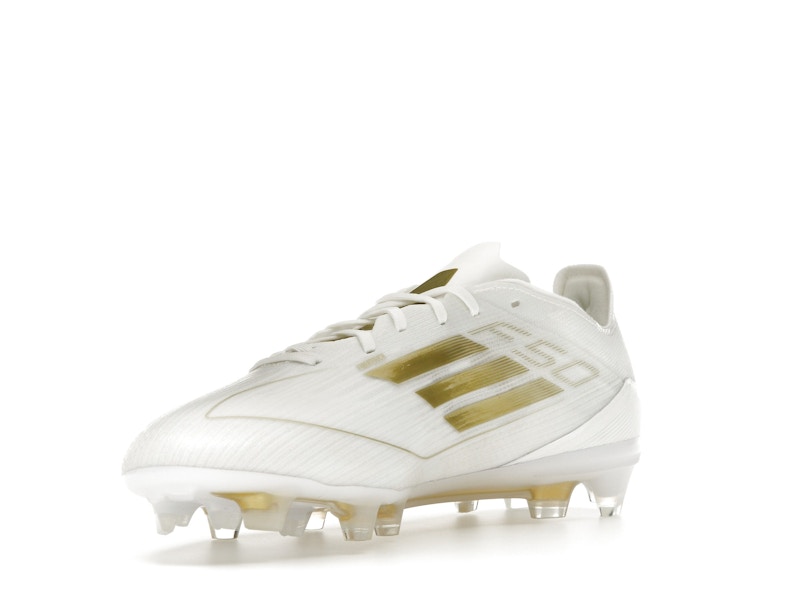 adidas F50 Pro FG Cloud White Gold Metallic