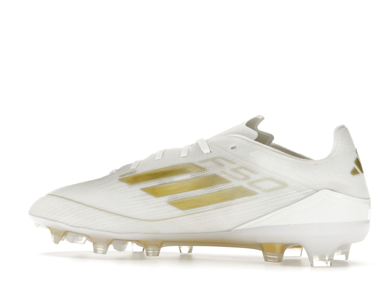 adidas F50 Pro FG Cloud White Gold Metallic