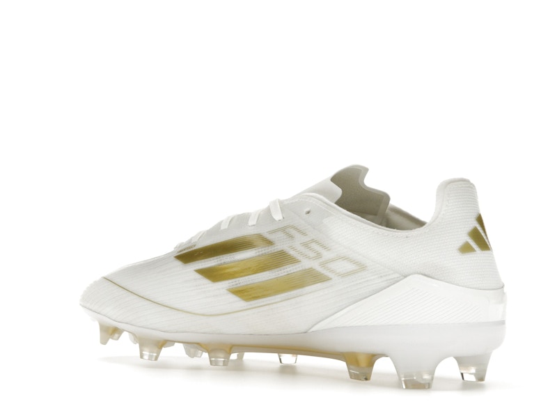 adidas F50 Pro FG Cloud White Gold Metallic