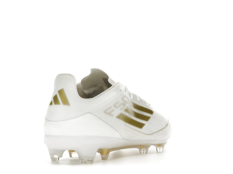 adidas F50 Pro FG Cloud White Gold Metallic