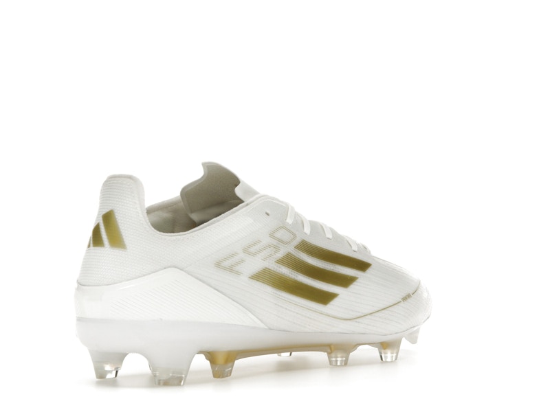 adidas F50 Pro FG Cloud White Gold Metallic