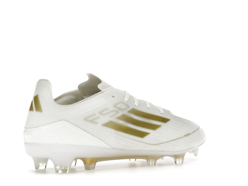 adidas F50 Pro FG Cloud White Gold Metallic