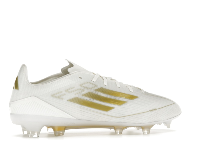 adidas F50 Pro FG Cloud White Gold Metallic