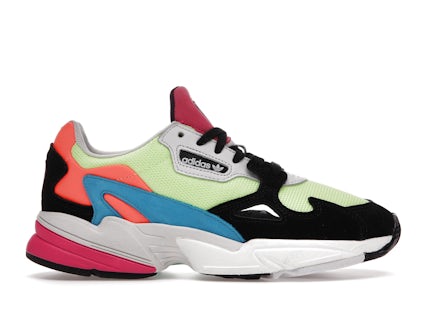 Athletic Shoes Adidas Falcon White Multicolor Adidas Falcon Hi Res Yellow Multi-Color (Women's) CG6210 GB