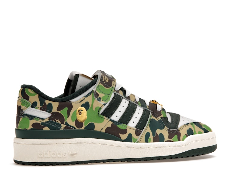 adidas Forum 84 Low Bape 30th Anniversary Green Camo