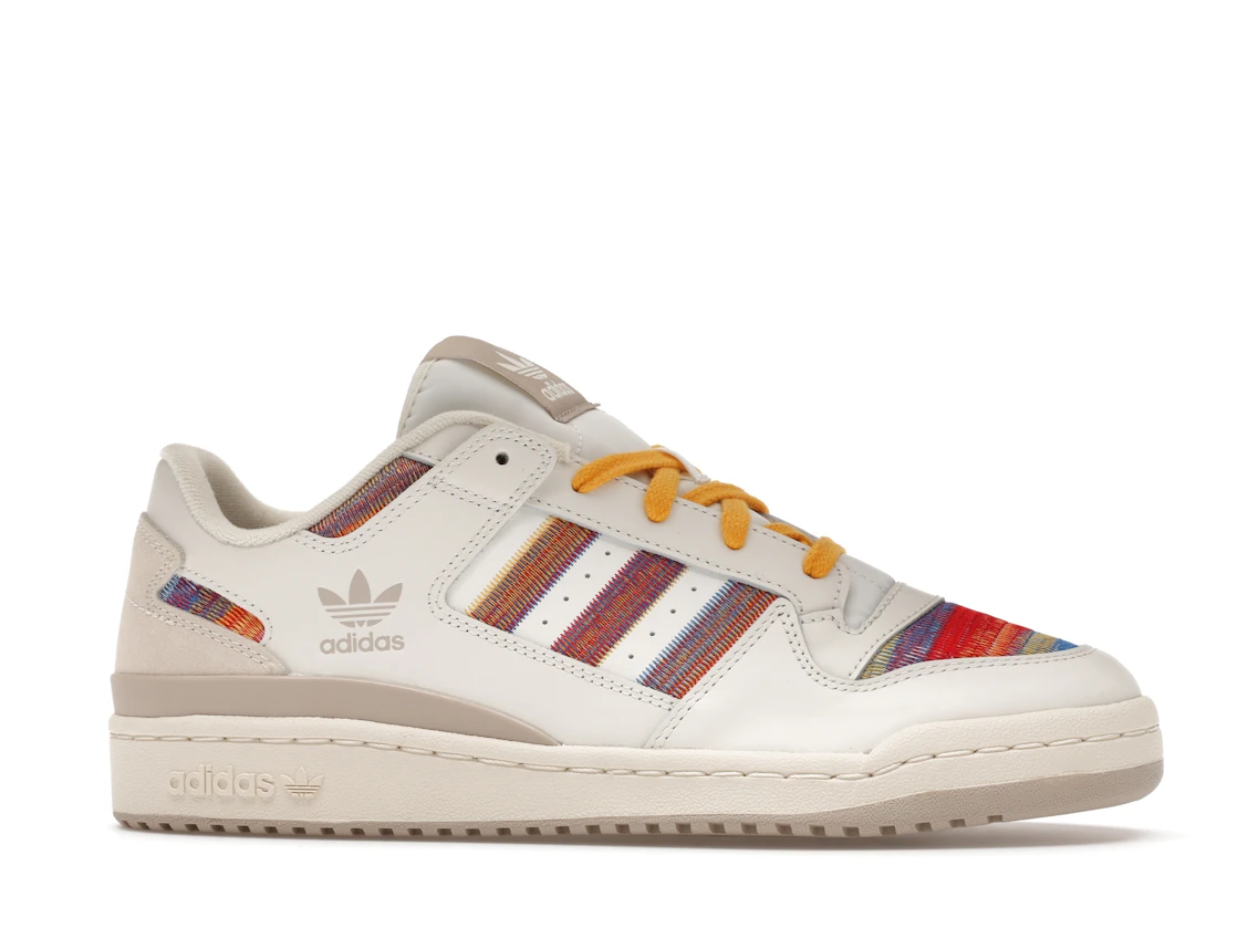 adidas Forum Low CL Cloud White Better Scarlet Blue Bird