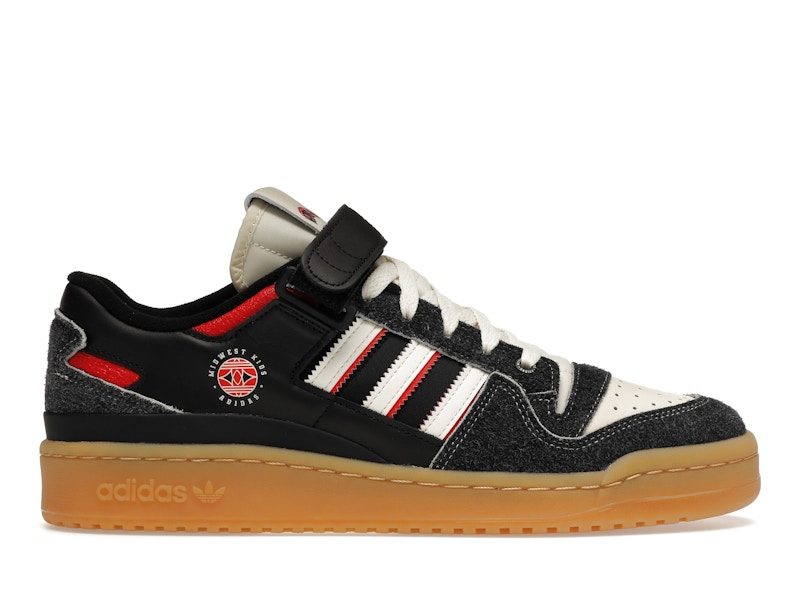 adidas Forum Low Midwest Kids Black Gum Men's - GW0035 - US