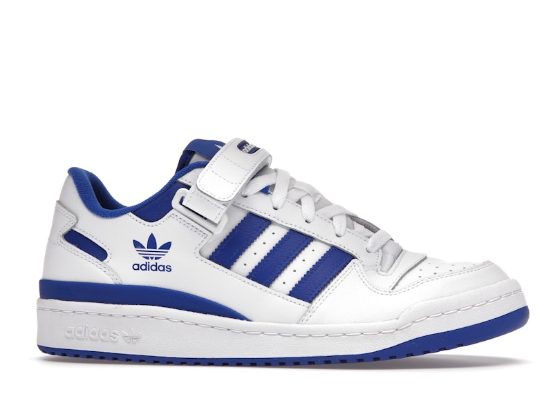 adidas Forum Low White Royal Blue