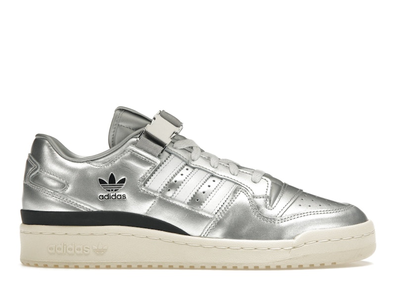 Adidas top metallic silver