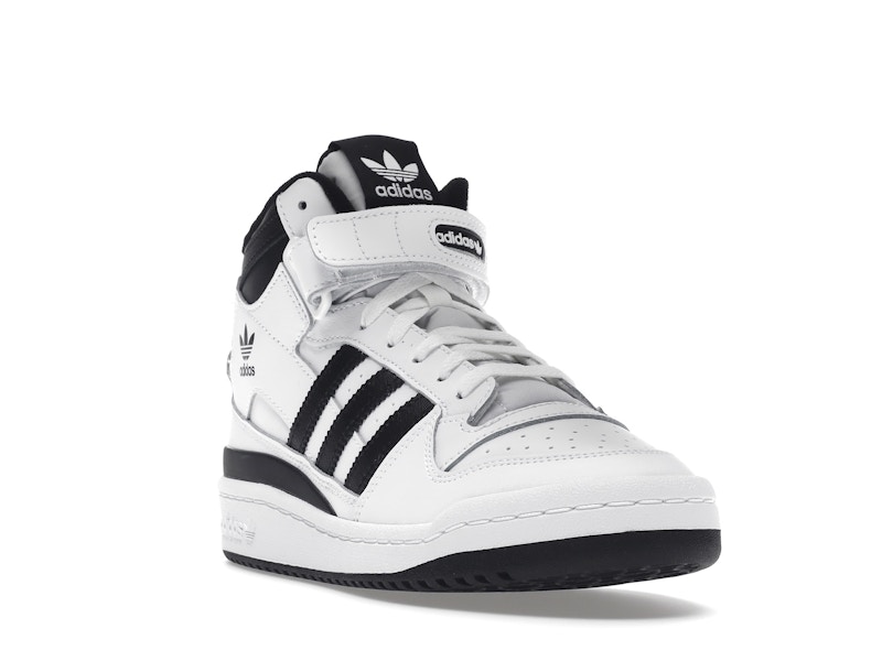 adidas Forum Mid White Black