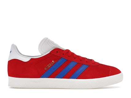 adidas Gazelle Better Scarlet Blue Core White Men's - IG2095 - US adidas Gazelle Better Scarlet Blue Core White Men's - IG2095 - US