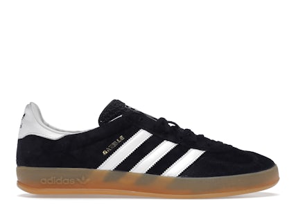 adidas Gazelle Black White Gum Men's - H06259 - US adidas Gazelle Black White Gum Men's - H06259 - US