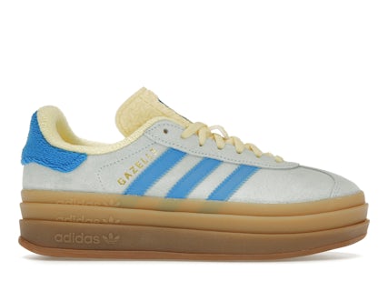 adidas Gazelle Bold Almost Blue Yellow (Women's) - IE0430 - US adidas Gazelle Bold Almost Blue Yellow (Women's) - IE0430 - US