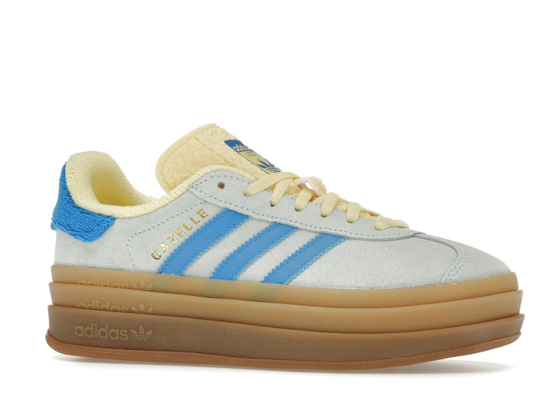 adidas Gazelle Bold Almost Blue Yellow (Women's)