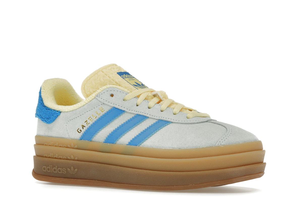 adidas Gazelle Bold Almost Blue Yellow (Women's)