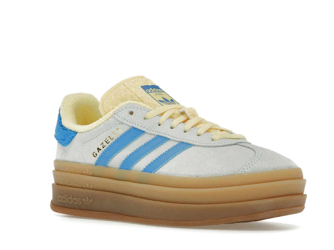 adidas Gazelle Bold Almost Blue Yellow (Women's)