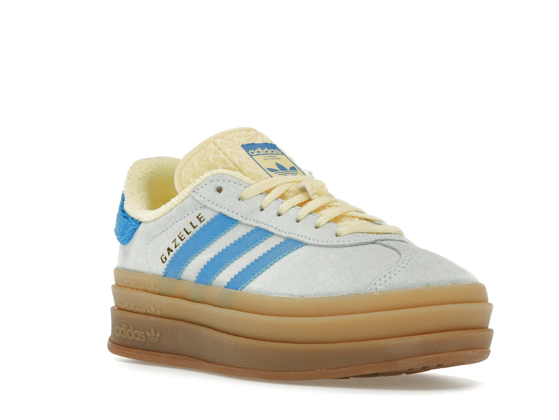 adidas Gazelle Bold Almost Blue Yellow (Women's)