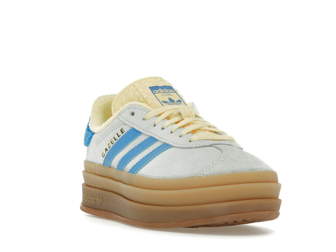adidas Gazelle Bold Almost Blue Yellow (Women's)