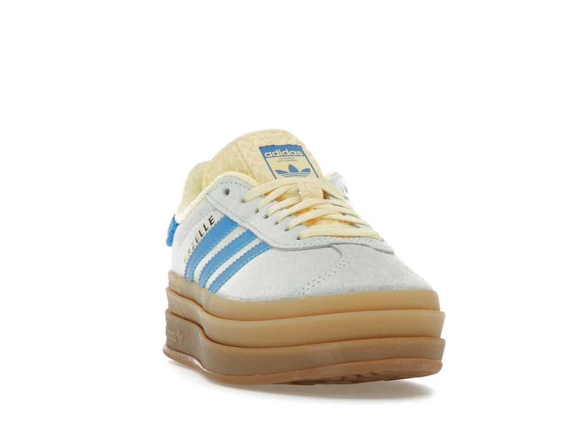 adidas Gazelle Bold Almost Blue Yellow (Women's)