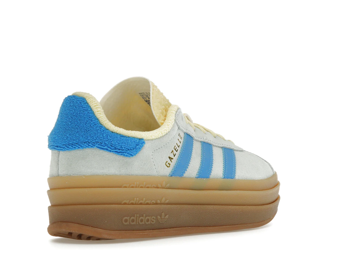 adidas Gazelle Bold Almost Blue Yellow (Women's)