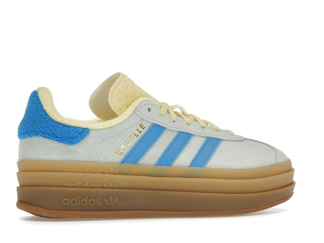adidas Gazelle Bold Almost Blue Yellow (Women's)