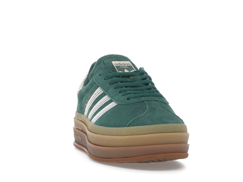 adidas Gazelle Bold Collegiate Green White Gold (Women's)