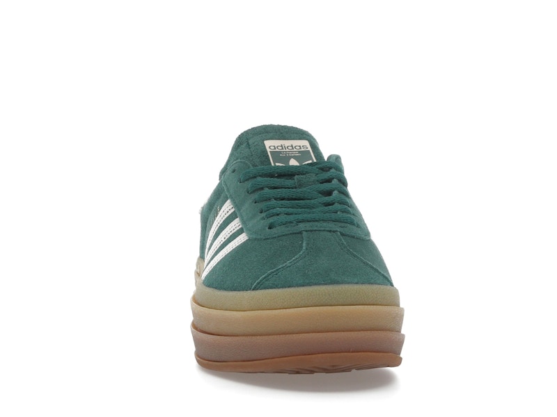 adidas Gazelle Bold Collegiate Green White Gold (Women's)