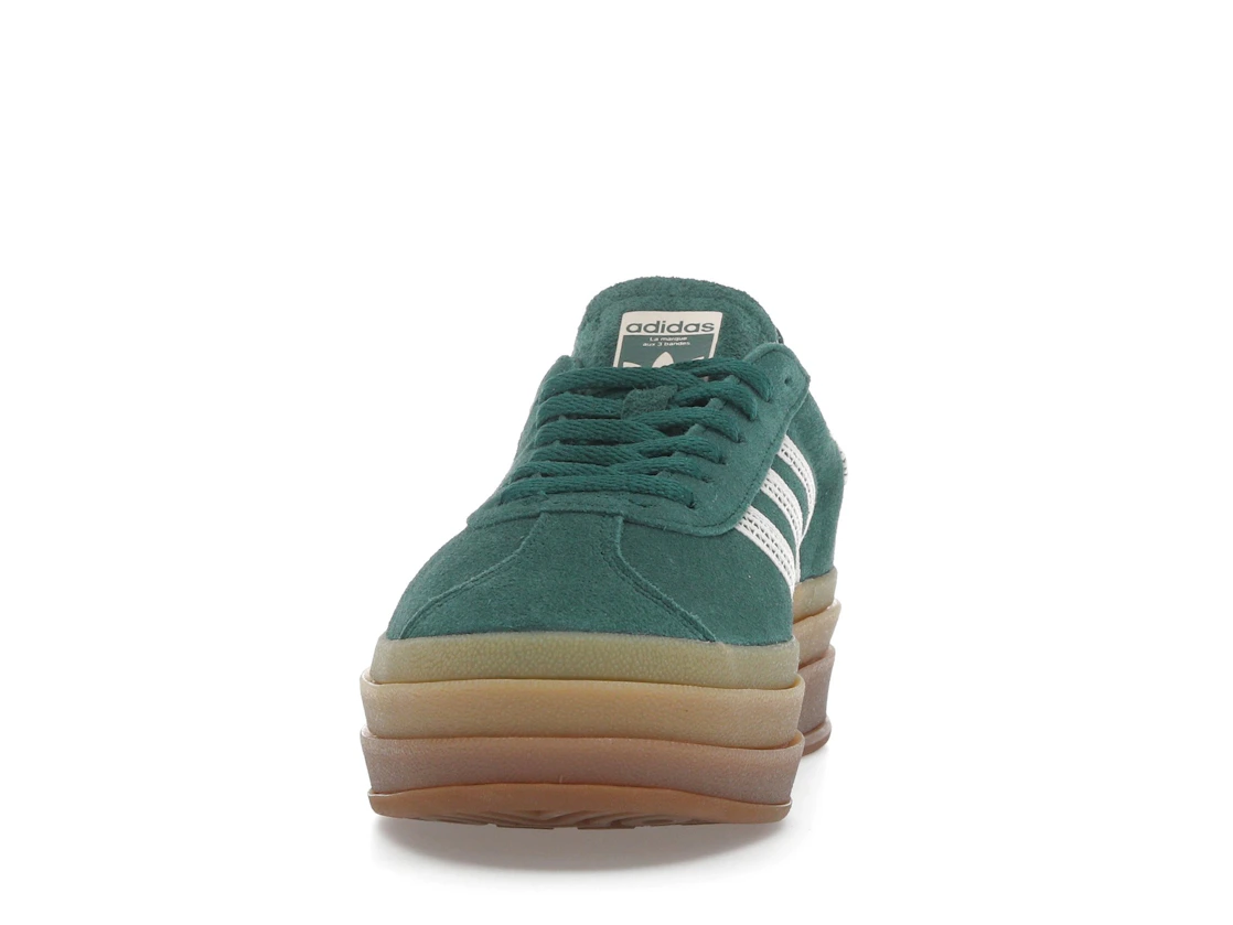 adidas Gazelle Bold Collegiate Green White Gold (Women's)