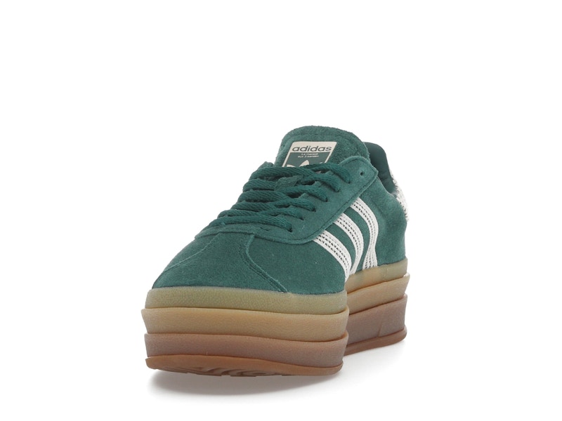 adidas Gazelle Bold Collegiate Green White Gold (Women's)