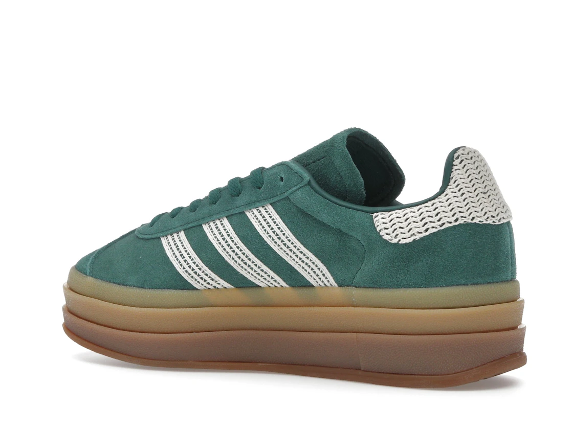 adidas Gazelle Bold Collegiate Green White Gold (Women's)