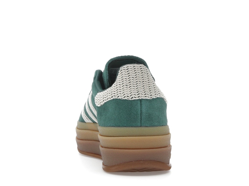 adidas Gazelle Bold Collegiate Green White Gold (Women's)