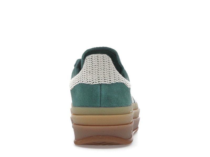 adidas Gazelle Bold Collegiate Green White Gold (Women's)