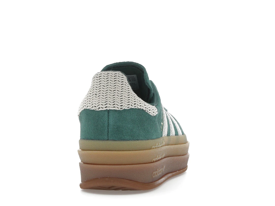 adidas Gazelle Bold Collegiate Green White Gold (Women's)