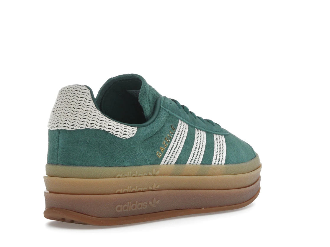 adidas Gazelle Bold Collegiate Green White Gold (Women's)