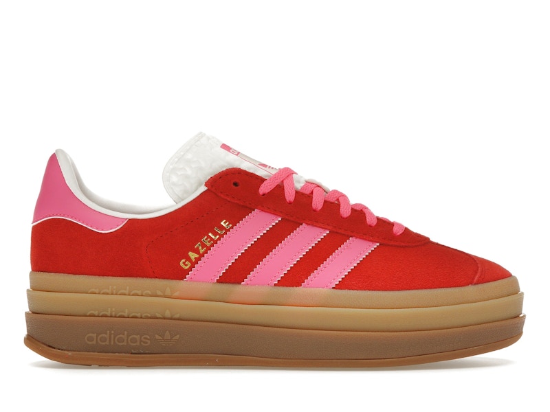 adidas Gazelle Bold rouge rose femme Style IH7496 FR