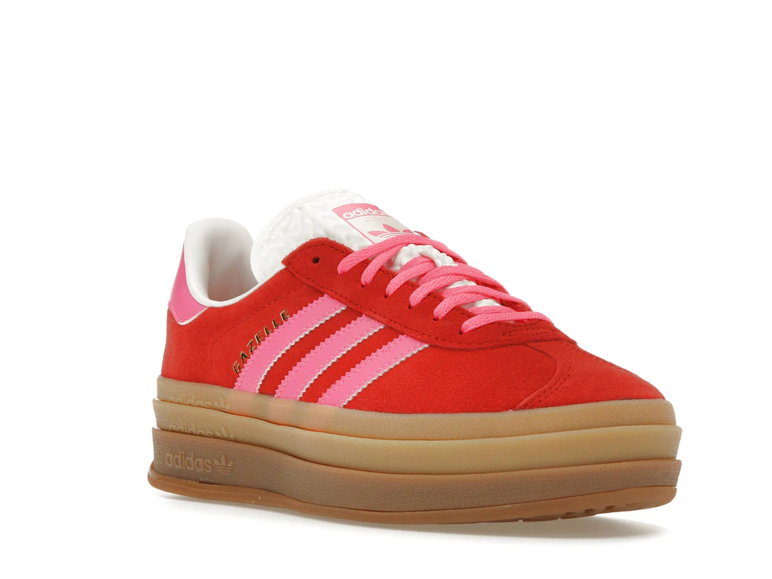 adidas Gazelle Bold Collegiate Red Lucid Pink (Women's)