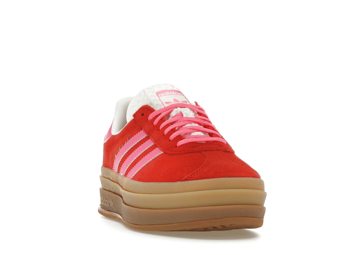 adidas Gazelle Bold Collegiate Red Lucid Pink (Women's)