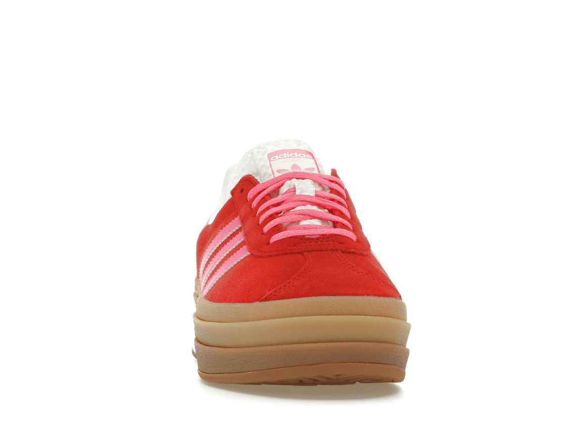 adidas Gazelle Bold Collegiate Red Lucid Pink (Women's)