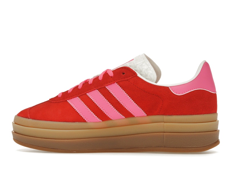 adidas Gazelle Bold Collegiate Red Lucid Pink (Women's)