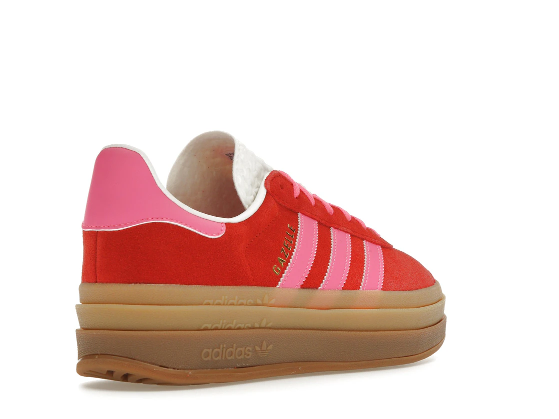 adidas Gazelle Bold Collegiate Red Lucid Pink (Women's)