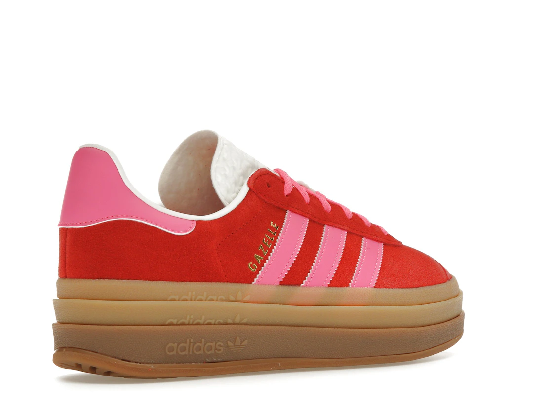 adidas Gazelle Bold Collegiate Red Lucid Pink (Women's)