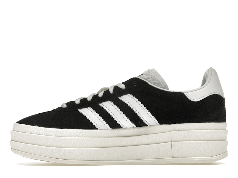 adidas Gazelle Bold Core Black White (Women's)