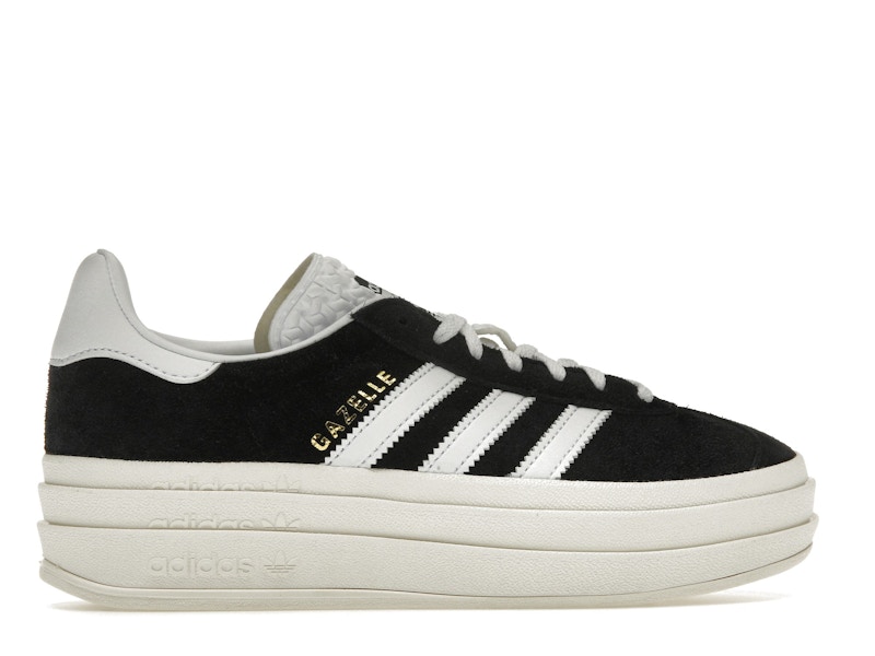 adidas Gazelle Bold Core Black White (Women's)
