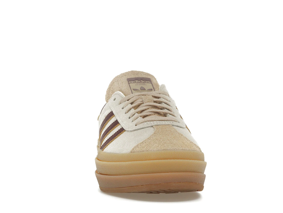 adidas Gazelle Bold Cream White Maroon (Women's)